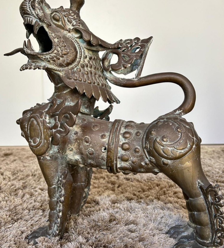 Escultura Tailandesa - Dragão