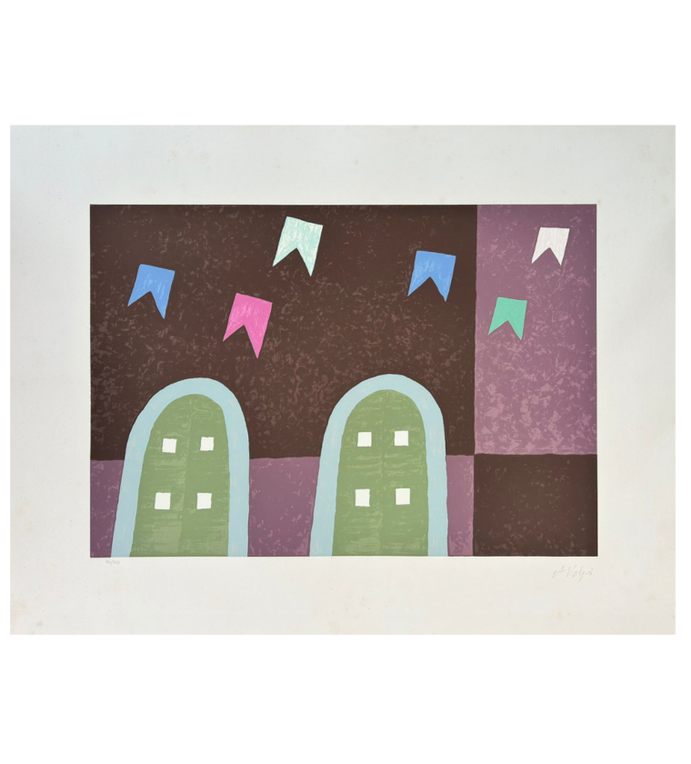 Alfredo Volpi - Serigrafia