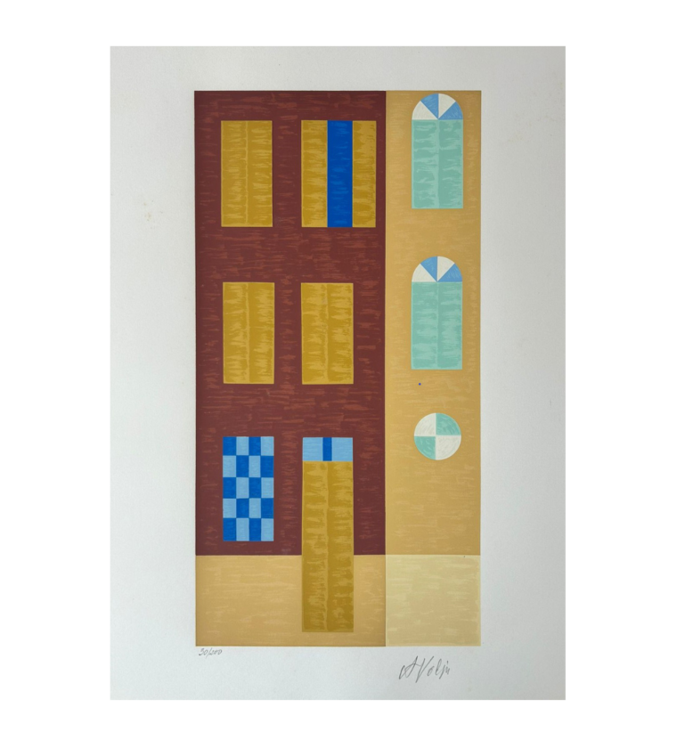 Alfredo Volpi - Serigrafia